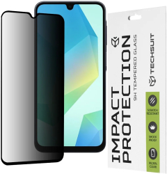 Folie pentru Samsung Galaxy A16 4G / A16 5G - Techsuit 111D Privacy FullA Glue - Black 