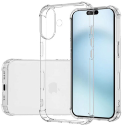 Husa pentru Apple iPhone 16 Marmalis Shockproof Clear Silicone Clear 