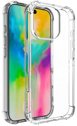 Husa pentru Apple iPhone 16 Pro Marmalis Shockproof Clear Silicone Clear 