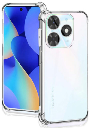 Husa pentru Tecno Spark 20 Marmalis Shockproof Clear Silicone Clear 