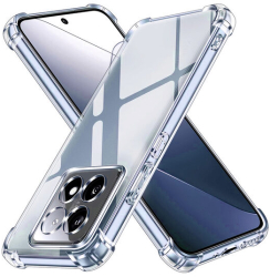Husa pentru Xiaomi 14T Pro Marmalis Shockproof Clear Silicone Clear 