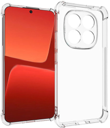 Husa pentru Xiaomi Redmi Note 14 Pro Marmalis Shockproof Clear Silicone Clear 