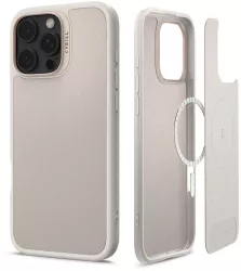 Husa pentru iPhone 16 Pro Max - Spigen Cyrill Kajuk MagSafe - Cream 