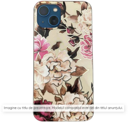 Husa pentru Samsung Galaxy S24 FE - Techsuit Marble Series - Mary Berry Nude 