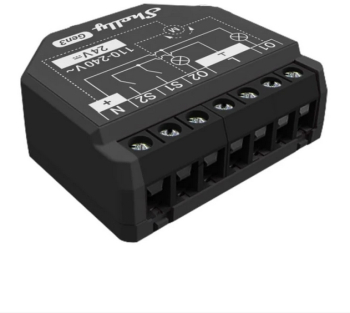 Releu inteligent Shelly 2PM GEN3 2 canale monitorizare consum WiFi Bluetooth 2x10A 