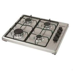 Aragaz cu 4 ochiuri Kumtel gaze naturale 58 cm inox 