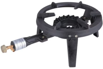 Arzator rotund pirostrie din fonta Harlem Volcano GPL interior si exterior diametru 32 cm 