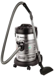 Aspirator cu filtrare prin apa Harlem Major Turbo Power Putere 2000W Cuva metalica Aspirare umeda si uscata Sistem filtrare a apei 