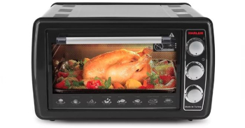 Cuptor electric cu termostat Harlem® LOTs 1500W capacitate 52L Tavi Incluse Negru CTO2022 