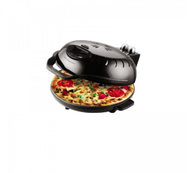 Cuptor pizza Harlem Delizia special cu suprafata de coacere din piatra refractara termoregulator pana la 300° C si timer cu atentionare 