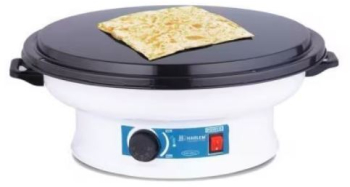 Plita Electrica pentru Clatite si Lipii cu Termostat Harlem® 2000W 300 ° C Rosu 