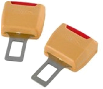 Adaptor Centura Siguranta Falsa Set 2 buc Motor Starter crem/rosu