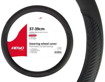 Husa volan 37-39cm carbon SWC-16-L 01694 Amio 