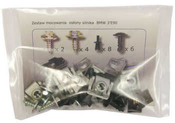 Kit Montaj Scut Motor Romix Bmw Seria 3 E90 2004-2012 ROM 90209 
