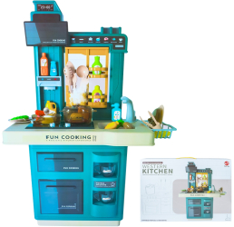 Play set bucatarie cu lumina si sunet albastru 