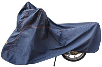 Prelata de protectie impermeabila marimea XL pentru motocicleta lungime 246 cm albastru 