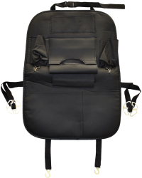 Protectie spatar auto tip ghiozdan 60× 43 cm piele ecologica negru 