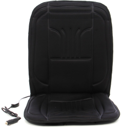 Semi husa scaun cu incalzire reglabila Comfort Negru 