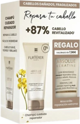 Set Sampon reparator 200 ml + Masca nutritiva de par 30 ml Rene Furterer Absolue Keratin 