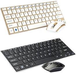 Set tastatura si mouse K3940 wireless 2.4G alb sau negru 