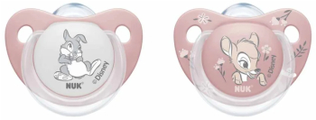 Suzeta Nuk Disney Bambi Silicon M 6-18 luni Set 2 Bucati 