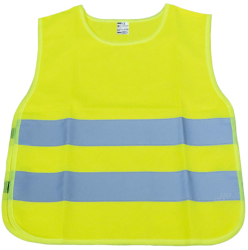 Vesta reflectorizanta pentru copii 4-12 ani Galbena 