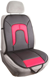 Husa scaun piele ecologica si material textil negru cu grena 99 cm x 46 cm universal Motor Starter 