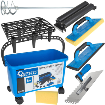 Set pentru chituire 9 elemente Geko G30159