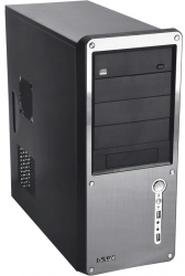Carcasa middle tower Delux MF483 cu sursa de 450W negru-argintiu
