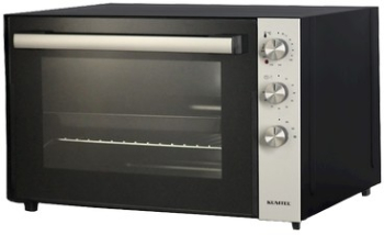 Cuptor electric 2500W 70l 64x48x38cm negru panou inox LX-9320 Kumtel 