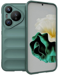 Husa pentru Huawei Pura 70 Marmalis Magic Shield Verde 