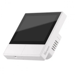 Intrerupator Smart cu touch si functie termostat Sonoff NS Panel - alb 