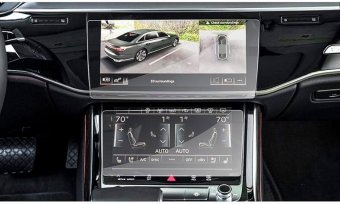 Audi A8 2024 ecran navigatie + consola aer conditionat folie protectie King Protection 