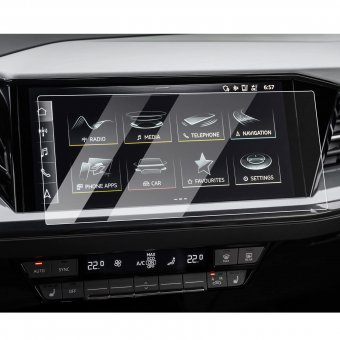 Audi Q4 E-Tron 2022-2024 ecran navigatie folie protectie King Protection 