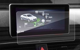 Audi Q5 6.5 inch 141x77 ecran navigatie folie protectie King Protection 