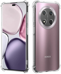 Husa pentru Honor Magic7 Lite / X9c - Techsuit Shockproof Clear Silicone - Clear 