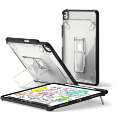 Husa pentru iPad Pro 13 2024 - Ringke Fusion Sketch Stand - Smoke Black
