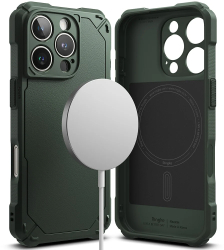 Husa pentru iPhone 16 Pro - Ringke Rugged Gear MagSafe - Dark Green 