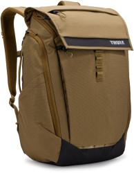 Rucsac urban cu compartiment laptop Thule Paramount 27L Nutria brown model 2023 