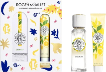Set Apa Parfumata 30 ml + Crema de maini 30 ml Roger & Gallet Cedrat 