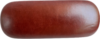 Toc / etui ochelari piele ecologica 16 x 6 x 4 cm Maro Deschis 
