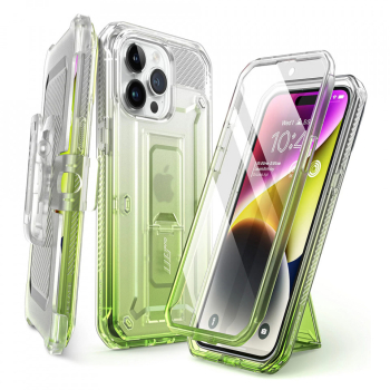 Husa pentru iPhone 15 Pro Max - Supcase Unicorn Beetle Pro - Gradient Green 