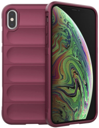 Husa pentru Apple iPhone XS Max ApcGsm Magic Shield Bordo 