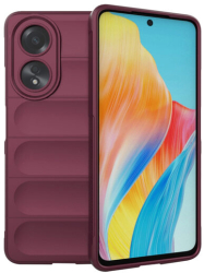 Husa pentru Oppo A58 4G ApcGsm Magic Shield Bordo 