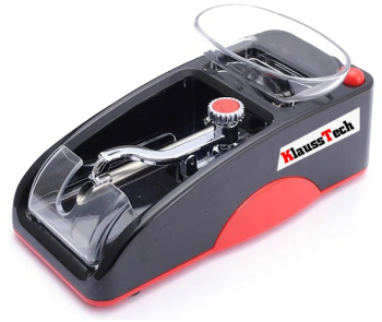 Aparat Electric De Facut Tigarete KlaussTech Alimentare 220v -12v Perie Pentru Curatat Culoare Negru/rosu 