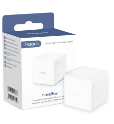Cub interactiv Aqara Cube T1 PRO cu pana la 6 actiuni programabile Zigbee 