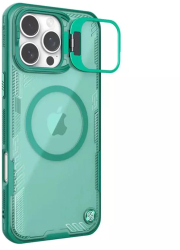 Husa pentru iPhone 16 Pro - Nillkin Iceblade Prop Magnetic with Camera Cutout - Green 