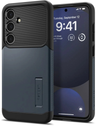 Husa pentru Samsung Galaxy S24 FE - Spigen Slim Armor - Metal Slate 