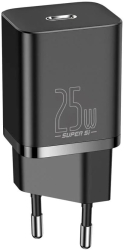 Incarcator Priza USB-C 25W - Baseus Super Si 1C CCSP020101 - Black 