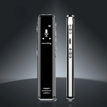 Mini Reportofon Digital TSS-Q22 cu Ecran Difuzor Activare Vocala Reducere Sunet Fundal OTG Memorie 8GB 